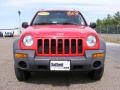 2004 Flame Red Jeep Liberty Sport 4x4  photo #2
