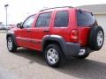 2004 Flame Red Jeep Liberty Sport 4x4  photo #7