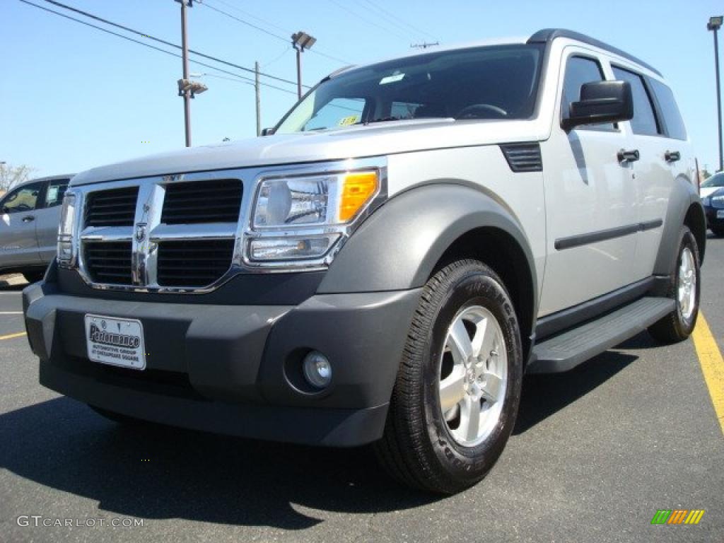 Bright Silver Metallic Dodge Nitro