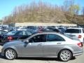 2009 Palladium Silver Metallic Mercedes-Benz C 300 4Matic Sport  photo #3