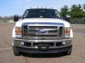 2008 Oxford White Ford F450 Super Duty Lariat Crew Cab 4x4 Dually  photo #2