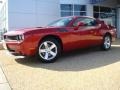 2009 Inferno Red Crystal Pearl Coat Dodge Challenger R/T  photo #2