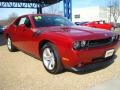 2009 Inferno Red Crystal Pearl Coat Dodge Challenger R/T  photo #8