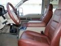 2008 Oxford White Ford F450 Super Duty Lariat Crew Cab 4x4 Dually  photo #13