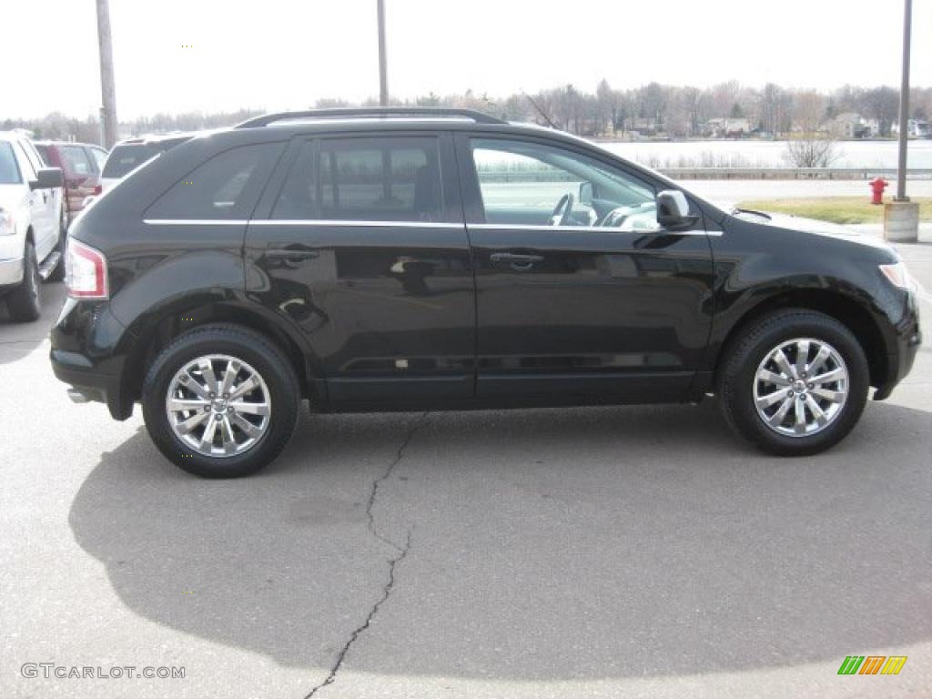 2008 Edge Limited AWD - Black / Charcoal photo #6