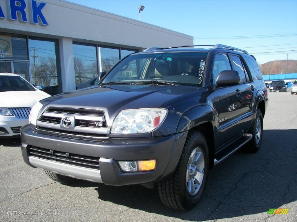2003 4Runner Limited 4x4 - Galactic Gray Mica / Taupe photo #1