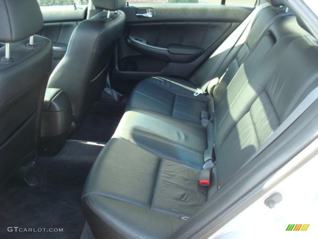 2003 Accord EX-L Sedan - Satin Silver Metallic / Black photo #9