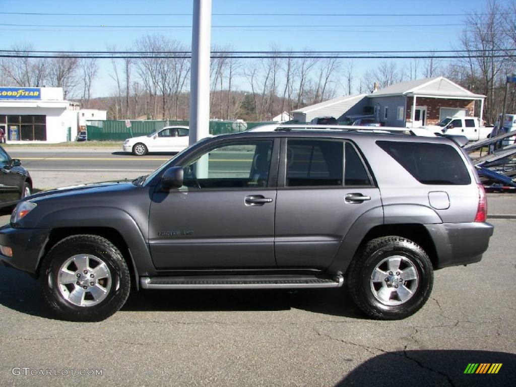 2003 4Runner Limited 4x4 - Galactic Gray Mica / Taupe photo #26