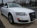 Ibis White - A6 3.2 quattro Sedan Photo No. 6