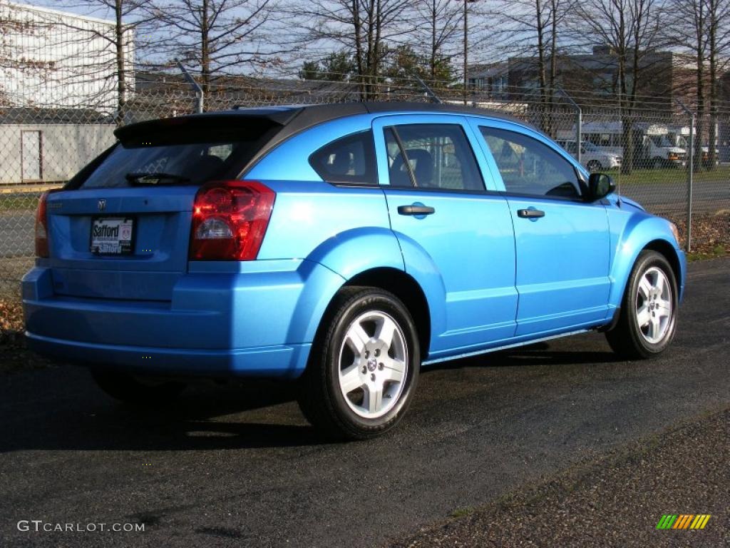 2008 Caliber SE - Surf Blue Pearl / Dark Slate Gray photo #5