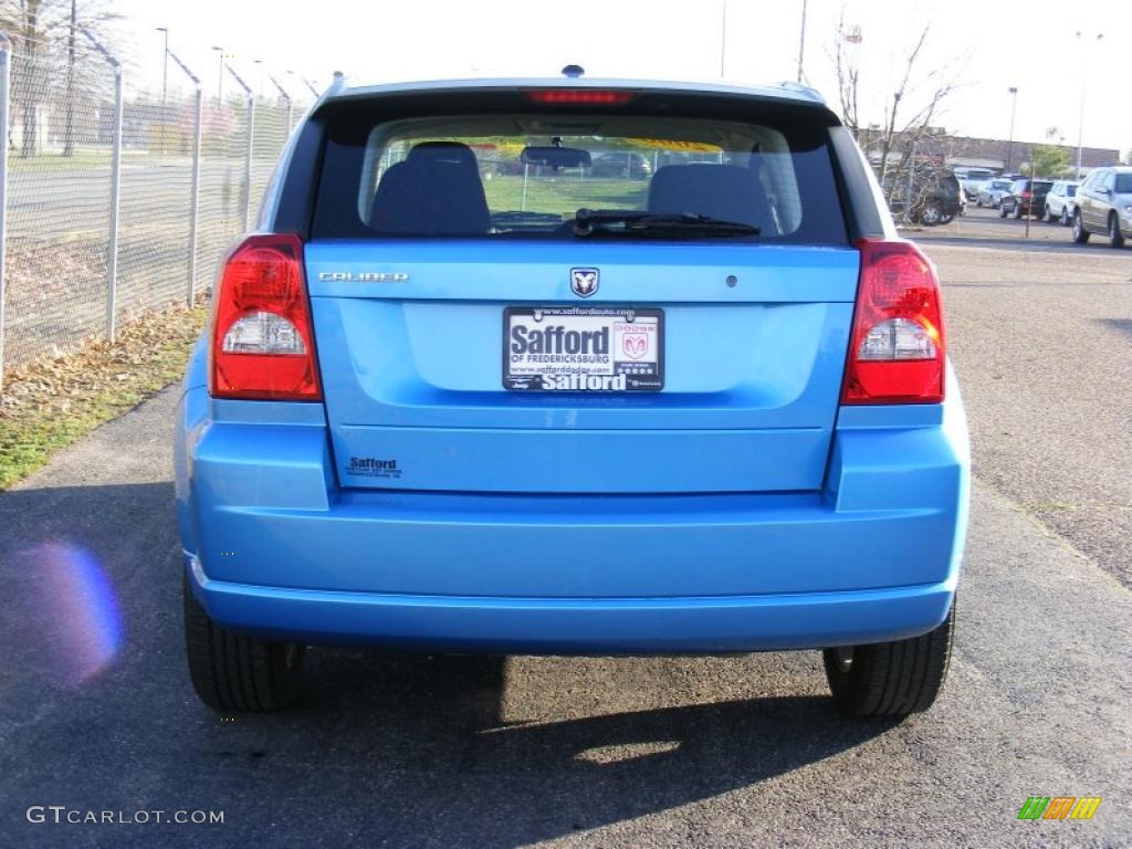 2008 Caliber SE - Surf Blue Pearl / Dark Slate Gray photo #6