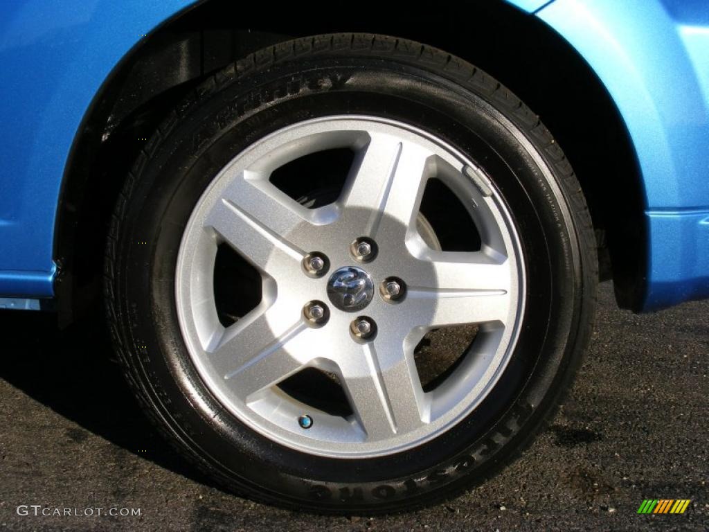 2008 Caliber SE - Surf Blue Pearl / Dark Slate Gray photo #10