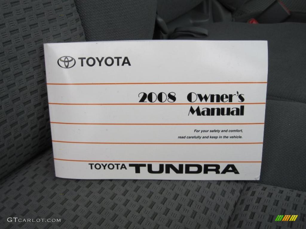 2008 Tundra Double Cab 4x4 - Slate Gray Metallic / Graphite Gray photo #8