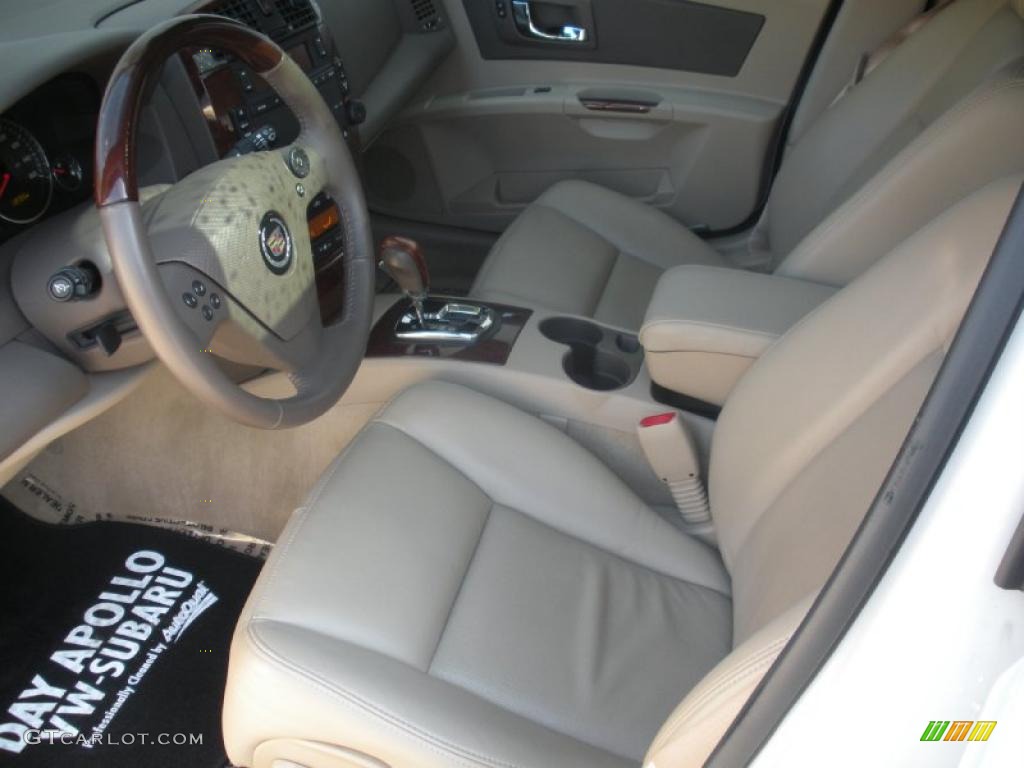 2006 CTS Sport Sedan - White Diamond / Cashmere photo #15