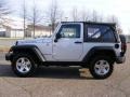 Bright Silver Metallic - Wrangler Rubicon 4x4 Photo No. 8