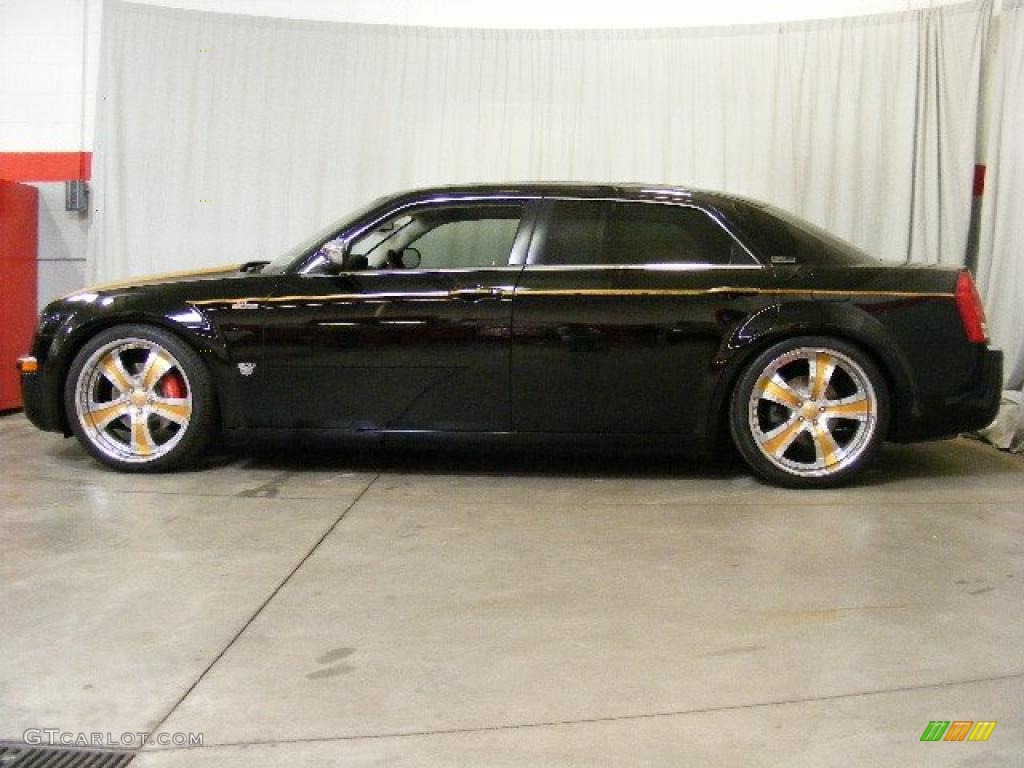 2008 300 C HEMI Hurst Edition - Brilliant Black Crystal Pearl / Dark Slate Gray photo #2