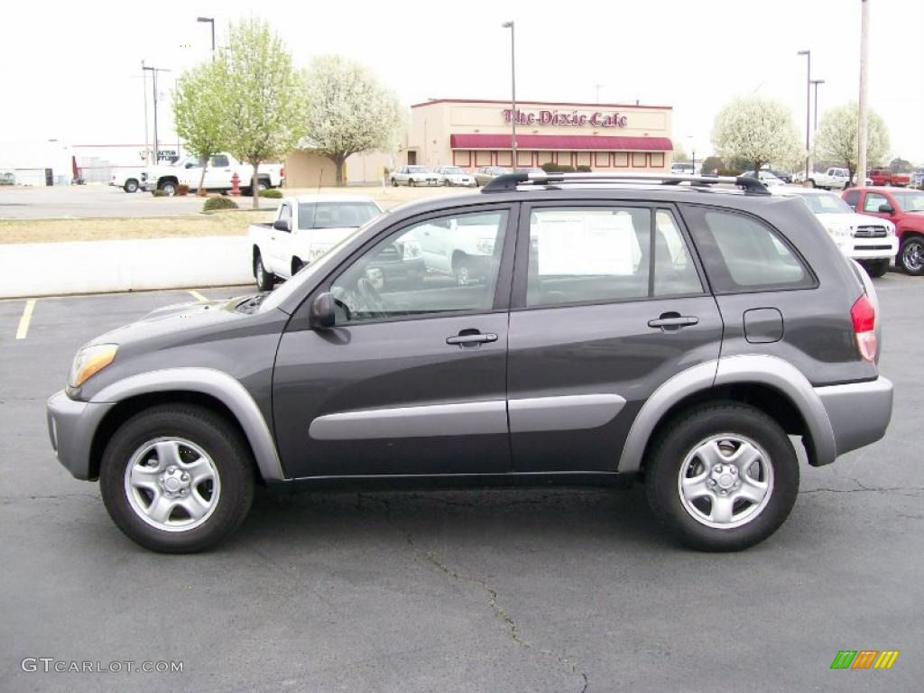 2003 RAV4  - Graphite Gray Pearl / Gray photo #6