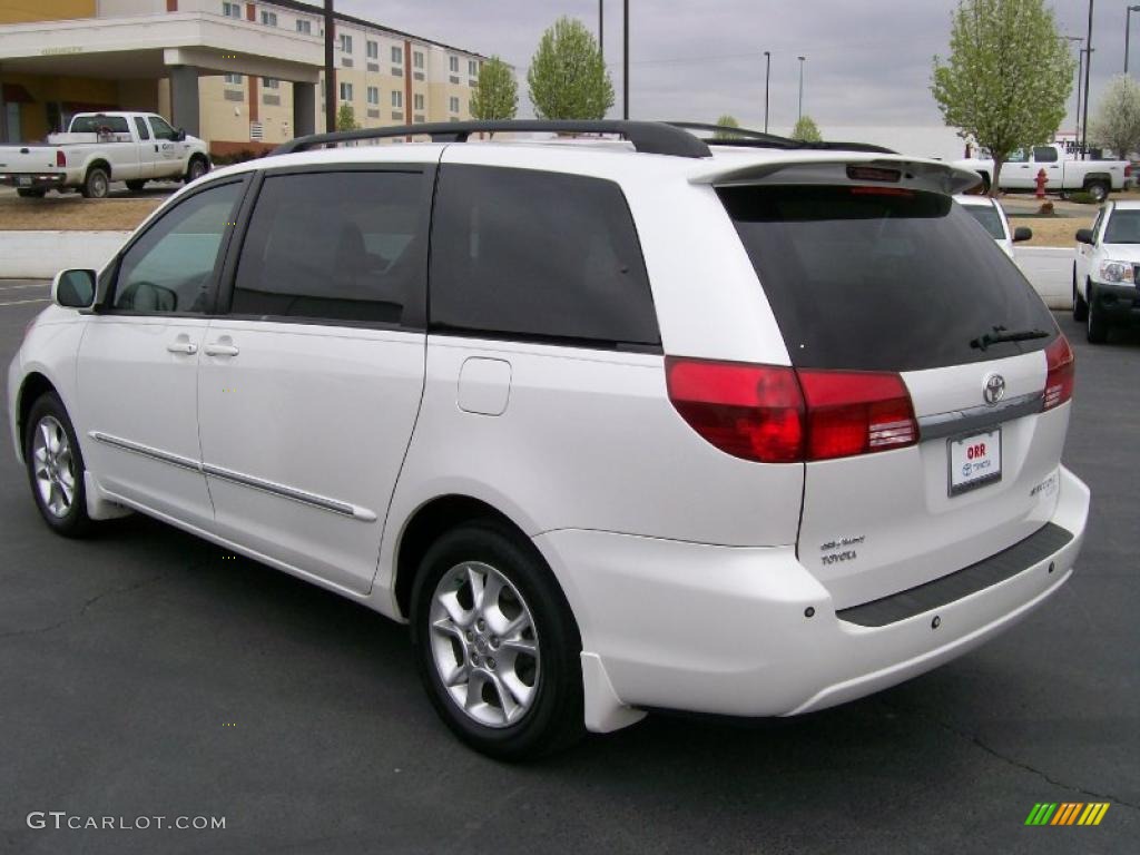 2005 Sienna XLE Limited - Natural White / Stone photo #3