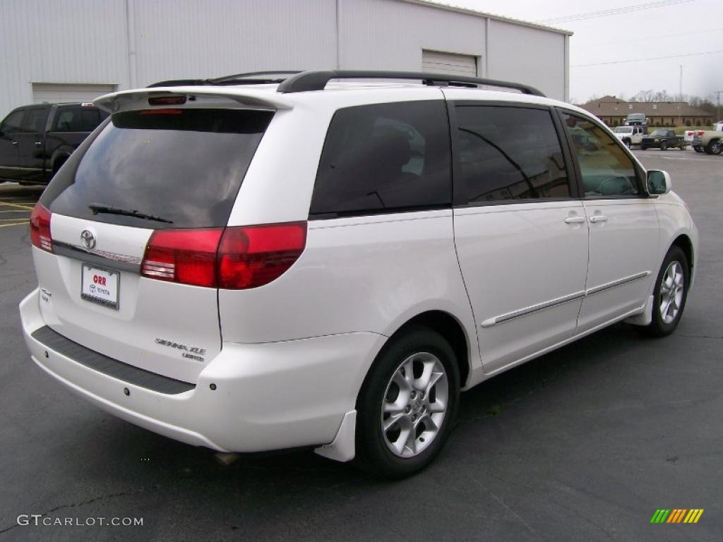 2005 Sienna XLE Limited - Natural White / Stone photo #4