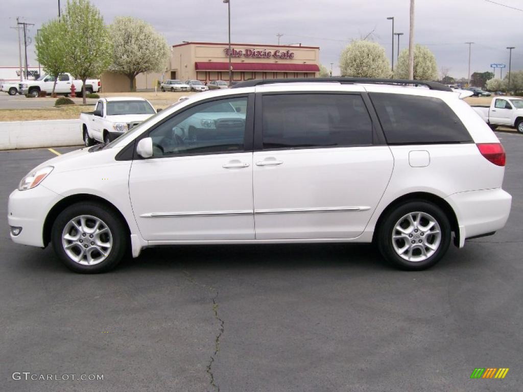 2005 Sienna XLE Limited - Natural White / Stone photo #5