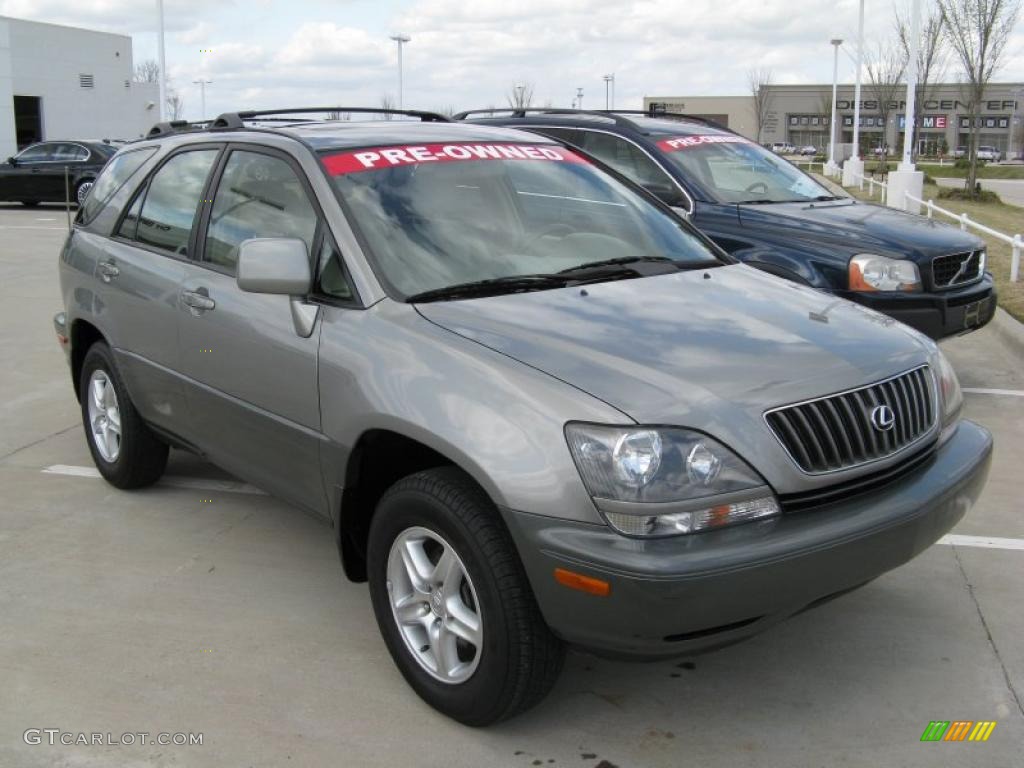 2000 RX 300 - Mineral Green / Ivory photo #3