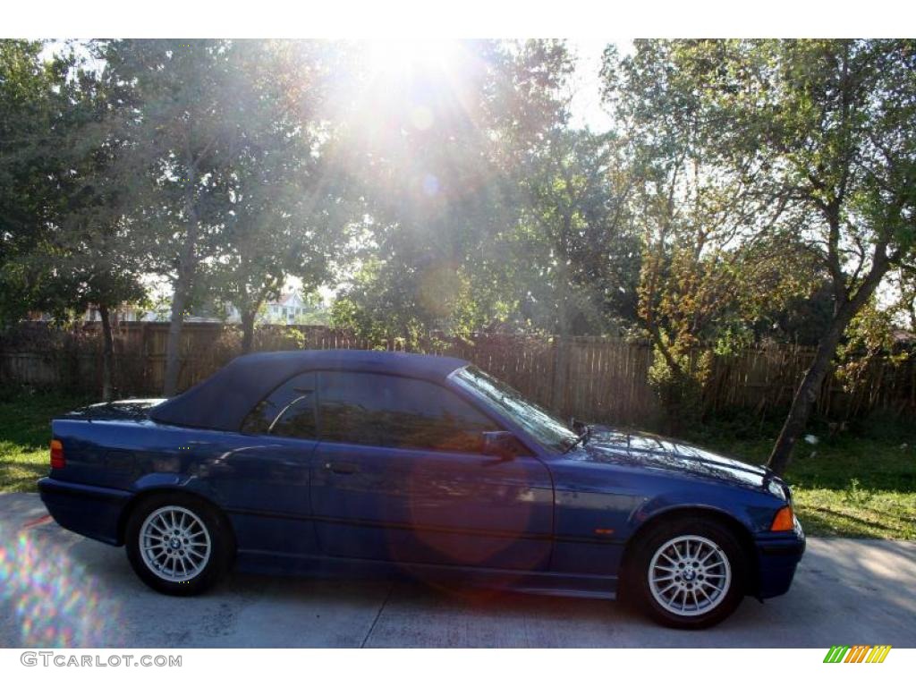 1998 3 Series 328i Convertible - Avus Blue Pearl / Gray photo #11