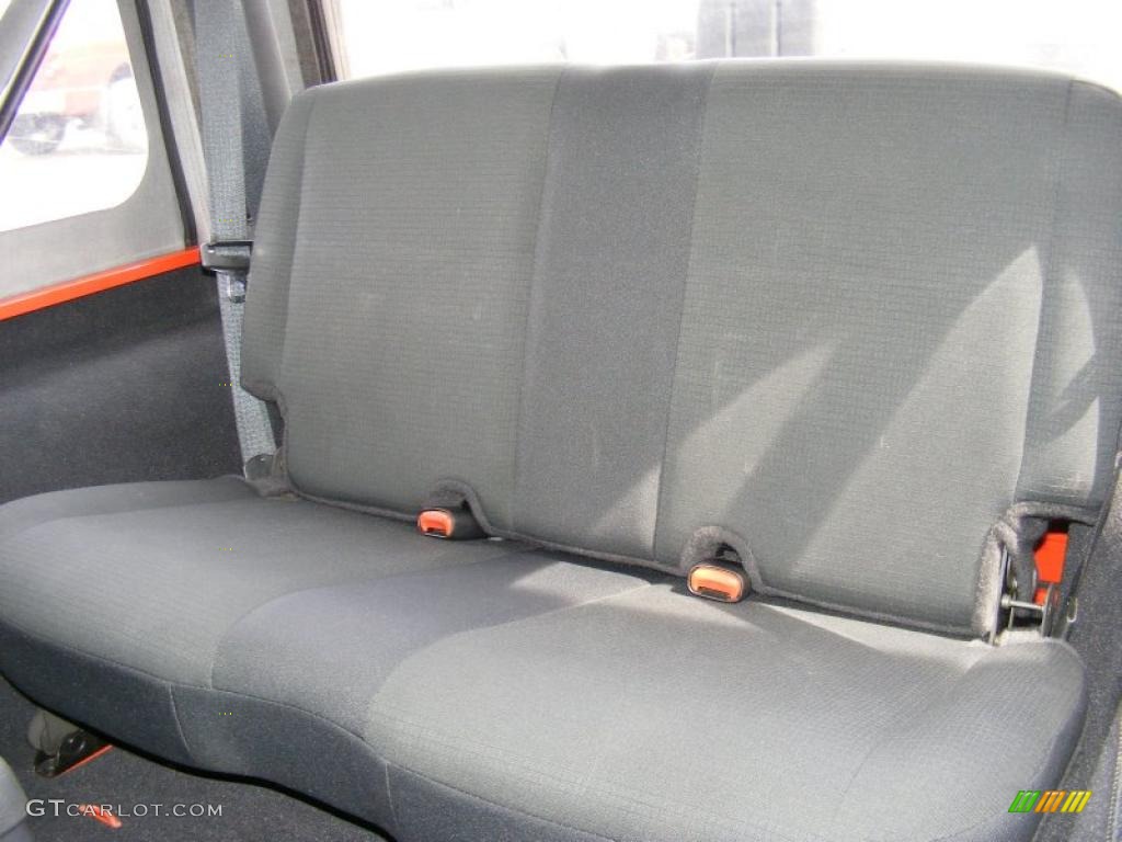 2006 Wrangler X 4x4 - Impact Orange / Dark Slate Gray photo #14