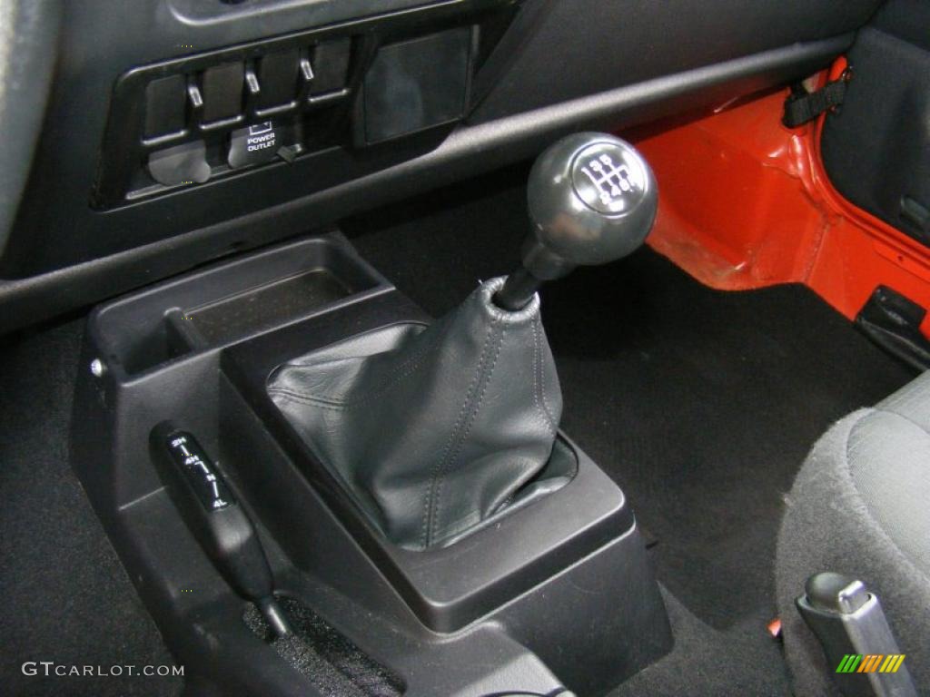 2006 Wrangler X 4x4 - Impact Orange / Dark Slate Gray photo #21