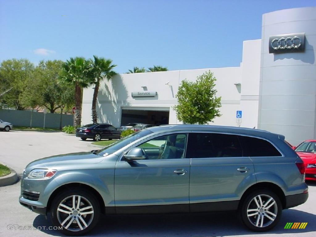 2007 Q7 3.6 Premium quattro - Sycamore Green Metallic / Limestone Grey photo #2