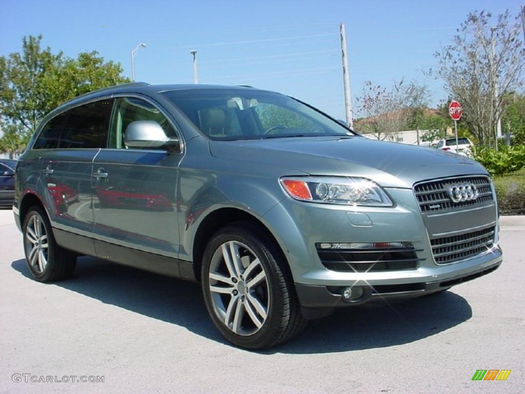 2007 Q7 3.6 Premium quattro - Sycamore Green Metallic / Limestone Grey photo #9