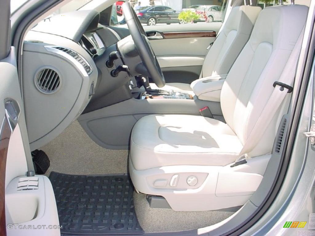 2007 Q7 3.6 Premium quattro - Sycamore Green Metallic / Limestone Grey photo #12