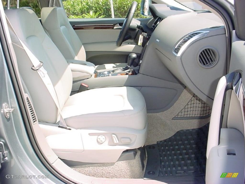 2007 Q7 3.6 Premium quattro - Sycamore Green Metallic / Limestone Grey photo #14
