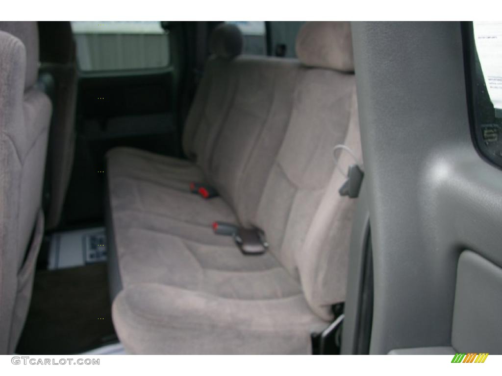2005 Silverado 3500 LS Extended Cab 4x4 Dually - Dark Gray Metallic / Dark Charcoal photo #7