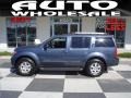 2005 Silverton Blue Pearl Nissan Pathfinder SE 4x4  photo #1