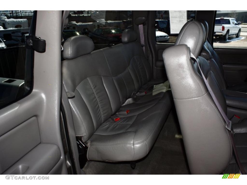 2002 Silverado 1500 LT Extended Cab 4x4 - Light Pewter Metallic / Medium Gray photo #13