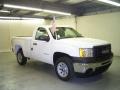 2010 Summit White GMC Sierra 1500 Regular Cab  photo #2