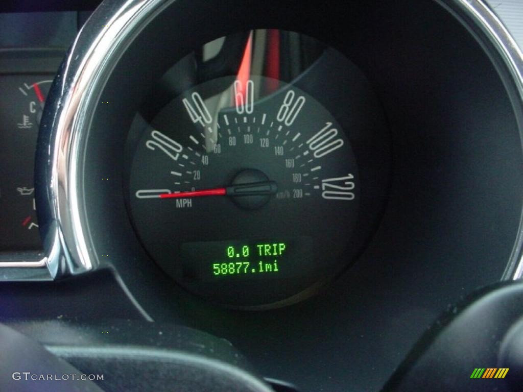 2007 Mustang V6 Premium Coupe - Vista Blue Metallic / Dark Charcoal photo #21