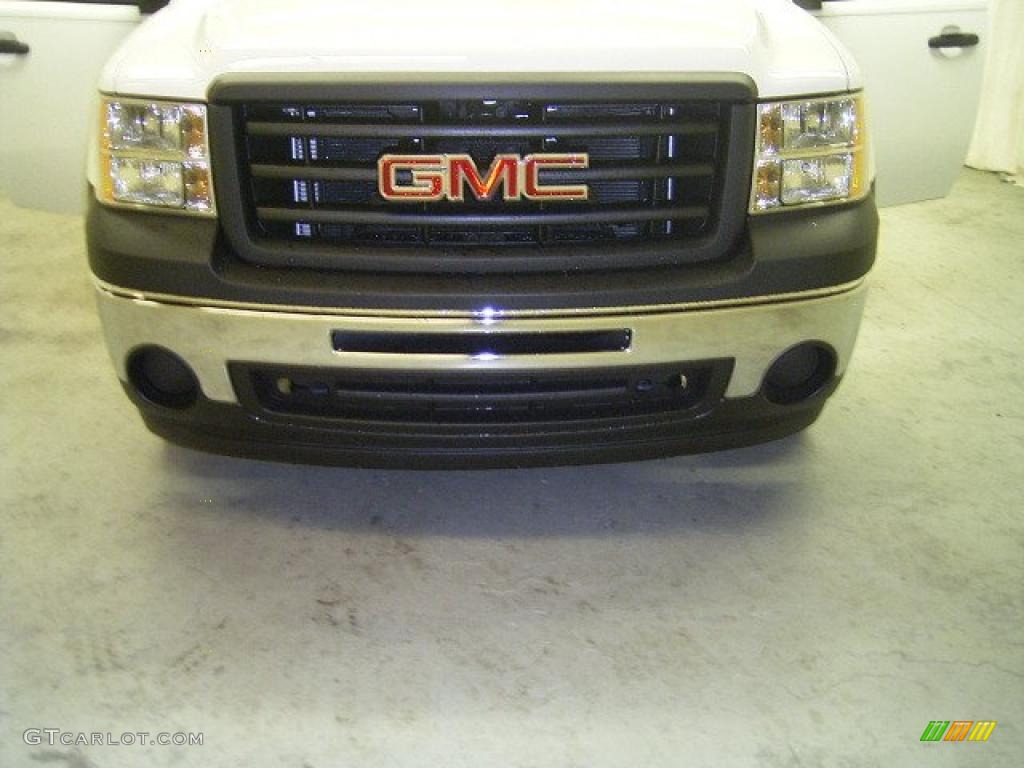 2010 Sierra 1500 Regular Cab - Summit White / Dark Titanium photo #34