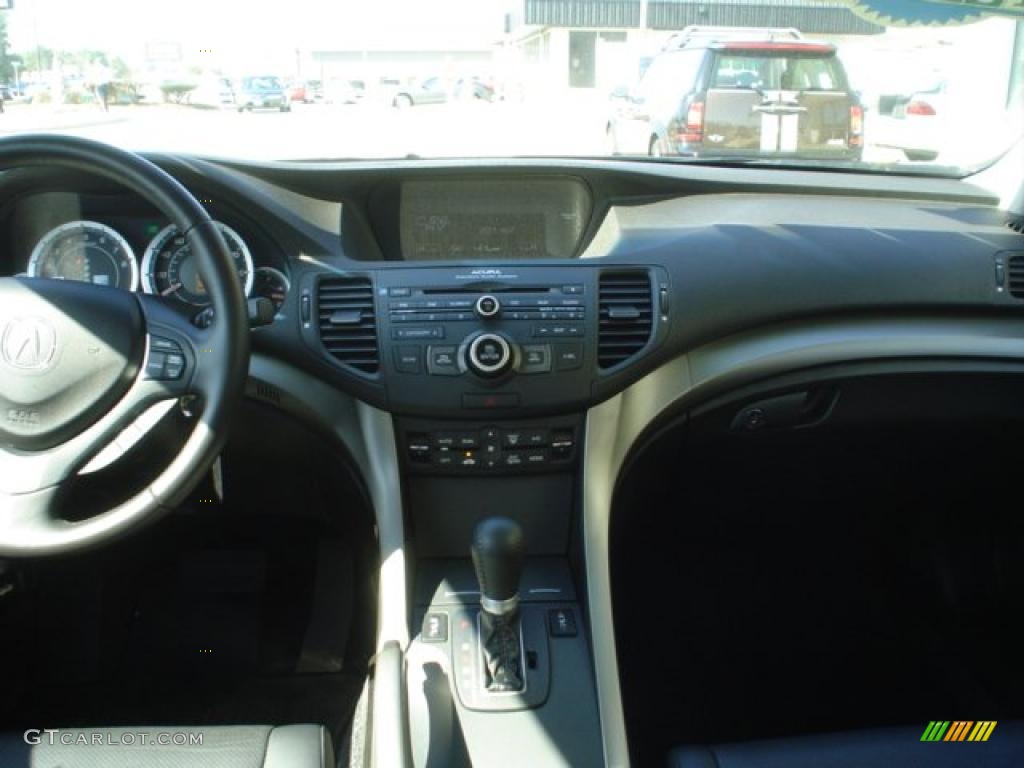 2009 TSX Sedan - Glacier Blue Metallic / Ebony photo #8