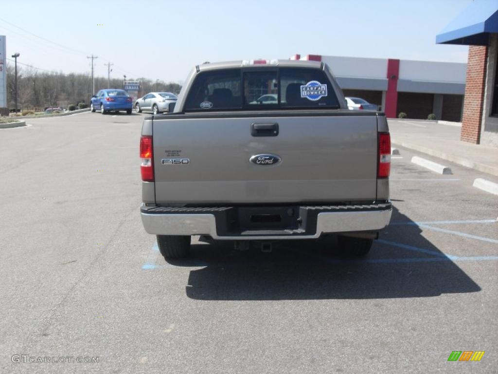 2006 F150 XLT SuperCrew - Arizona Beige Metallic / Tan photo #3