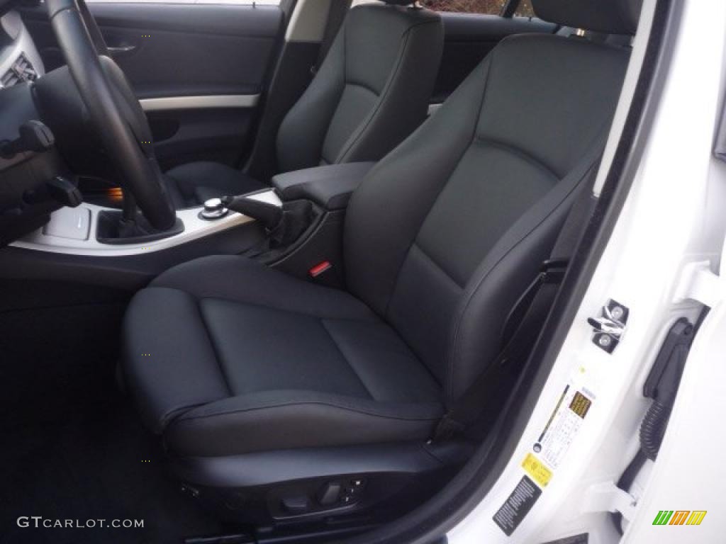 2007 3 Series 335i Sedan - Alpine White / Black photo #8