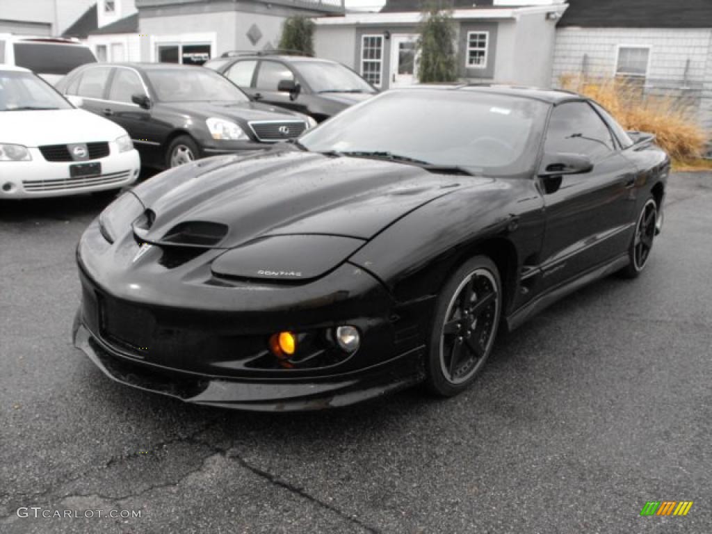 Black Pontiac Firebird