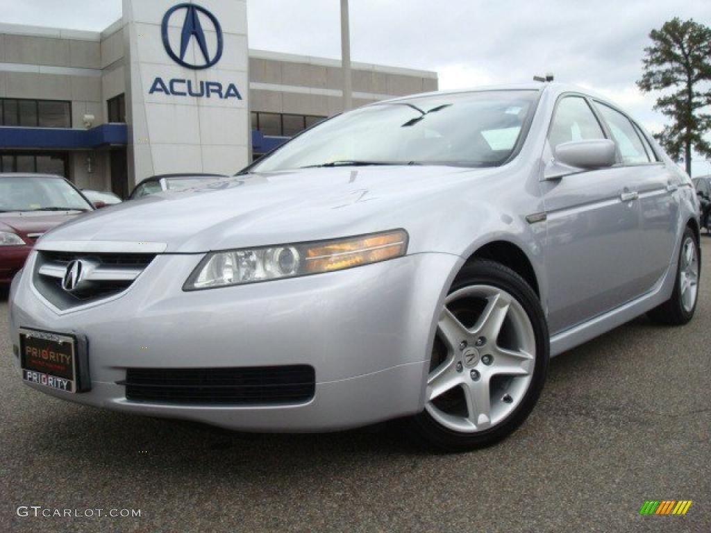 Satin Silver Metallic Acura TL