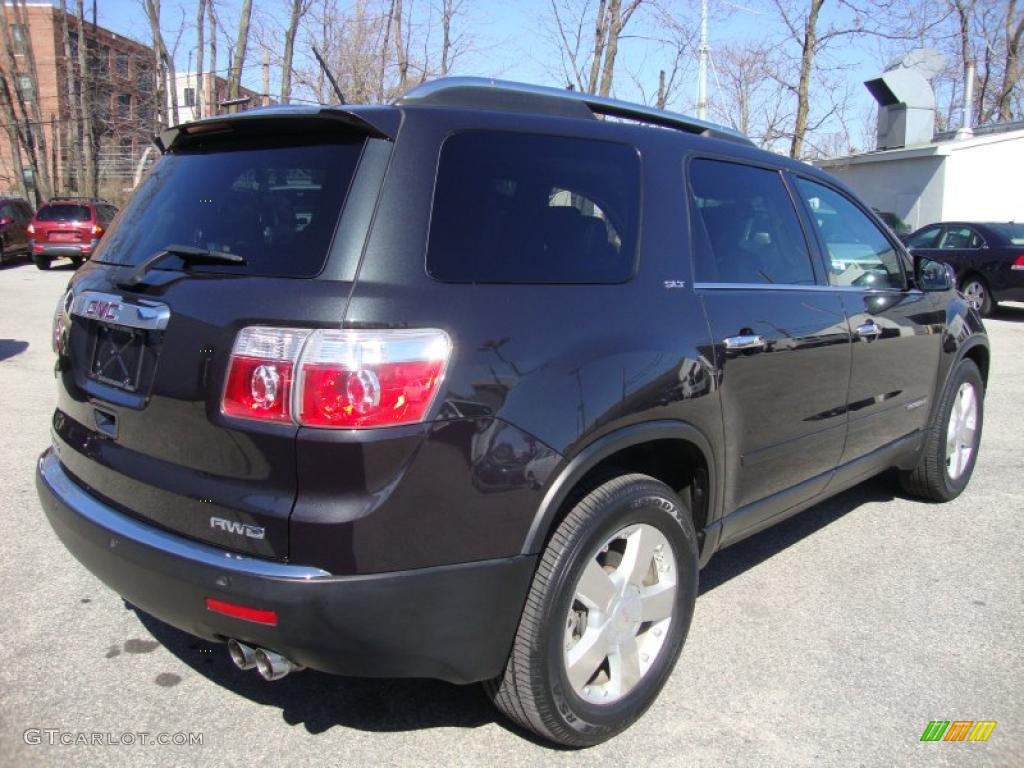 2007 Acadia SLT AWD - Carbon Metallic / Ebony photo #7