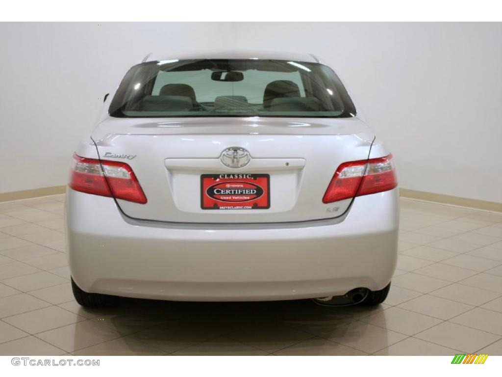 2008 Camry LE - Classic Silver Metallic / Ash photo #6