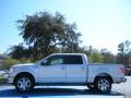 2010 Ingot Silver Metallic Ford F150 Lariat SuperCrew  photo #2