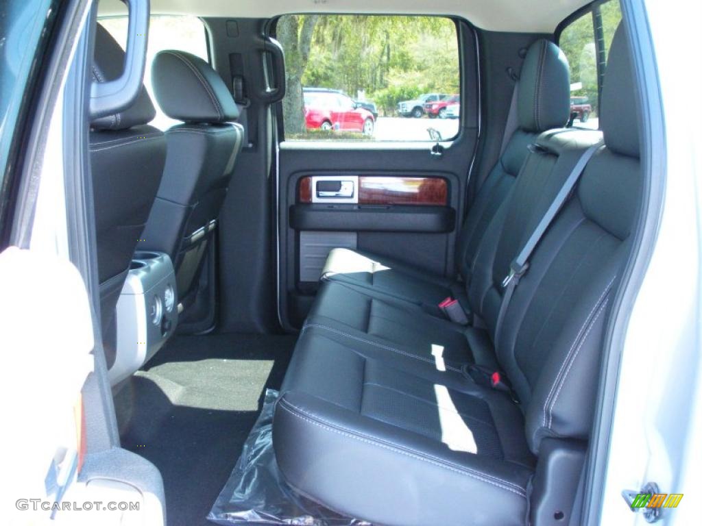 2010 F150 Lariat SuperCrew - Ingot Silver Metallic / Black photo #6
