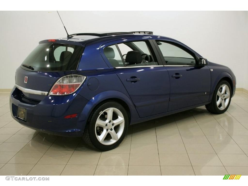 2008 Astra XR Sedan - Twilight Blue / Charcoal photo #7