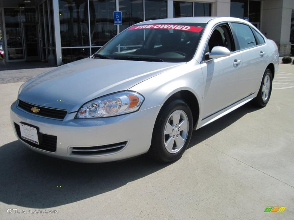 2010 Impala LT - Silver Ice Metallic / Ebony photo #1