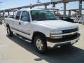 2001 Summit White Chevrolet Silverado 1500 LS Extended Cab 4x4  photo #2